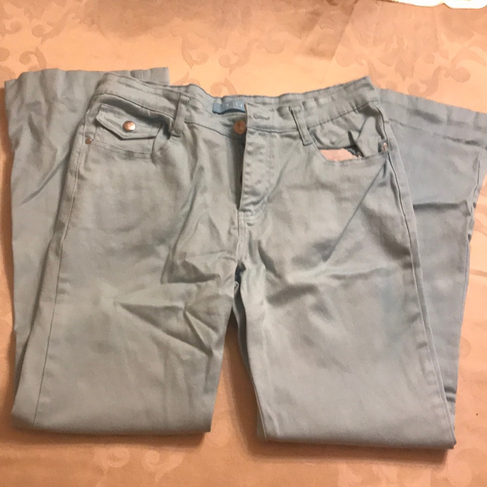 Sky Blue Apollo sz 7/8 jeans